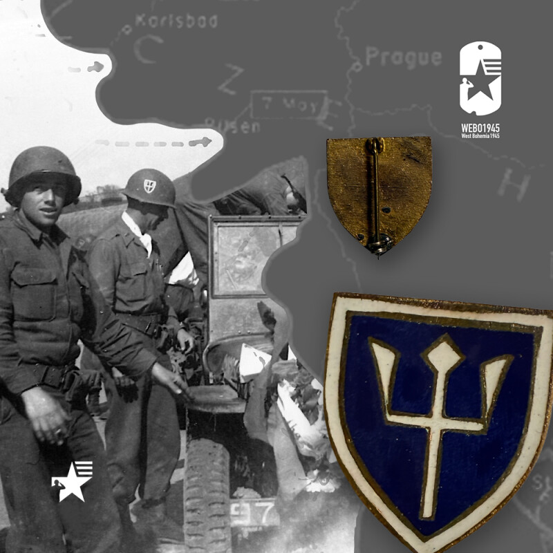 Originalni odznak US 97. pesi divize